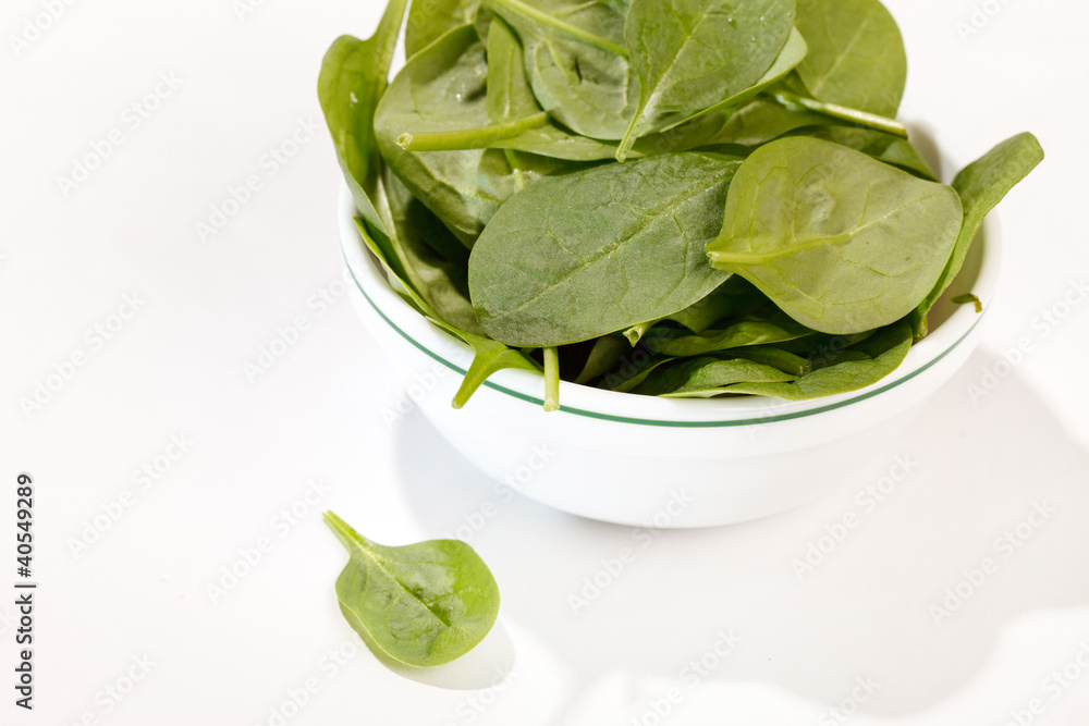 Obraz premium fresh spinach
