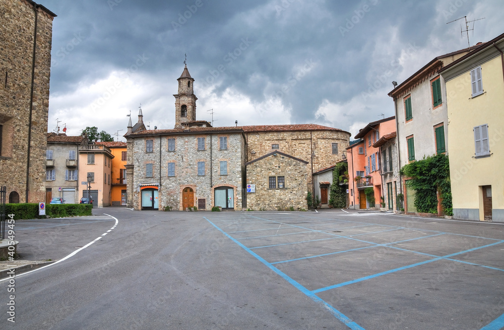 View of Bobbio. Emilia-Romagna. Italy. View of Bobbio. Emilia-Romagna. Italy.