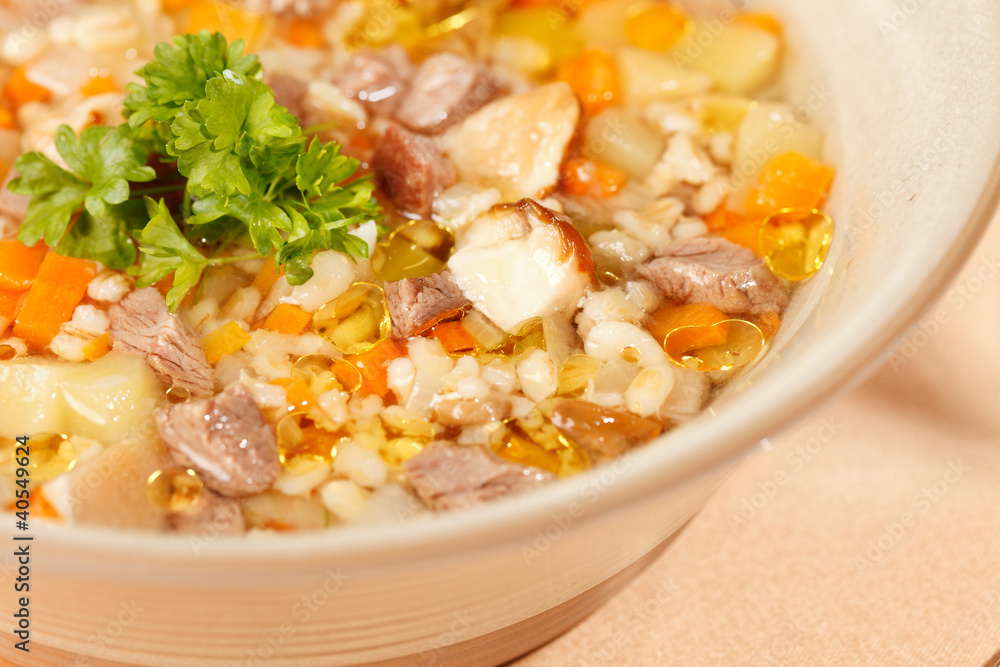 soup with meat soup with meat