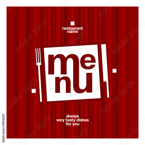 Restaurant Menu Card Design template