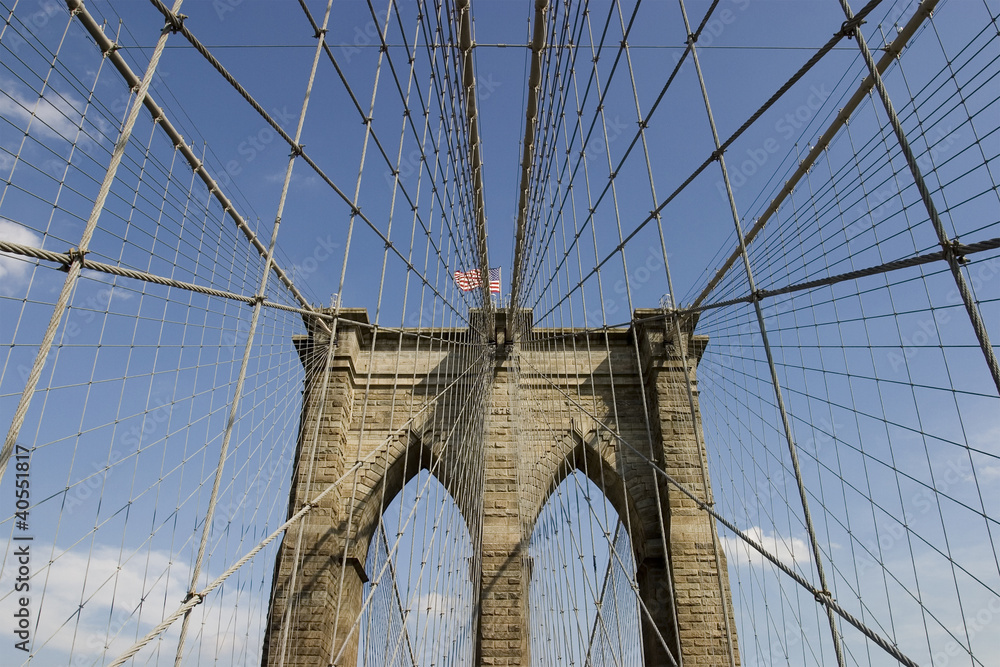 Naklejka premium Brooklyn Bridge