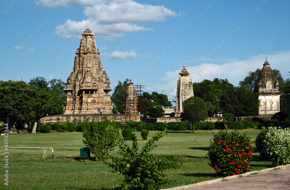 Khajurhao, Madhya, Pradesh, i templi dell'amore, India
