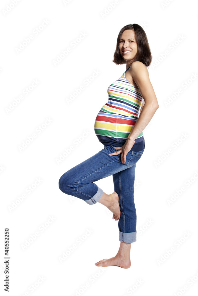 Portrait of a pregnant woman Portrait of a pregnant woman
