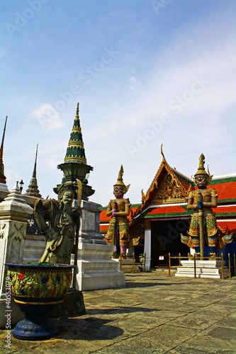 View of Wat Phra Kaew © wilkat