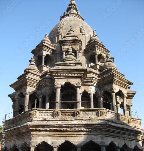 Stone temple in Kathmandu