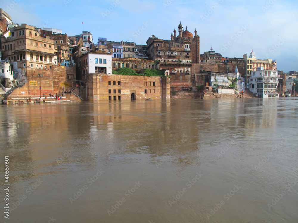 Obraz premium Ganges River Varanasi, India