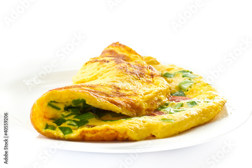 scrambled eggs with chives