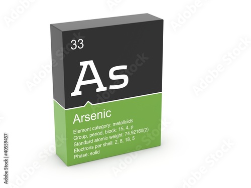 Arsenic from Mendeleev's periodic table