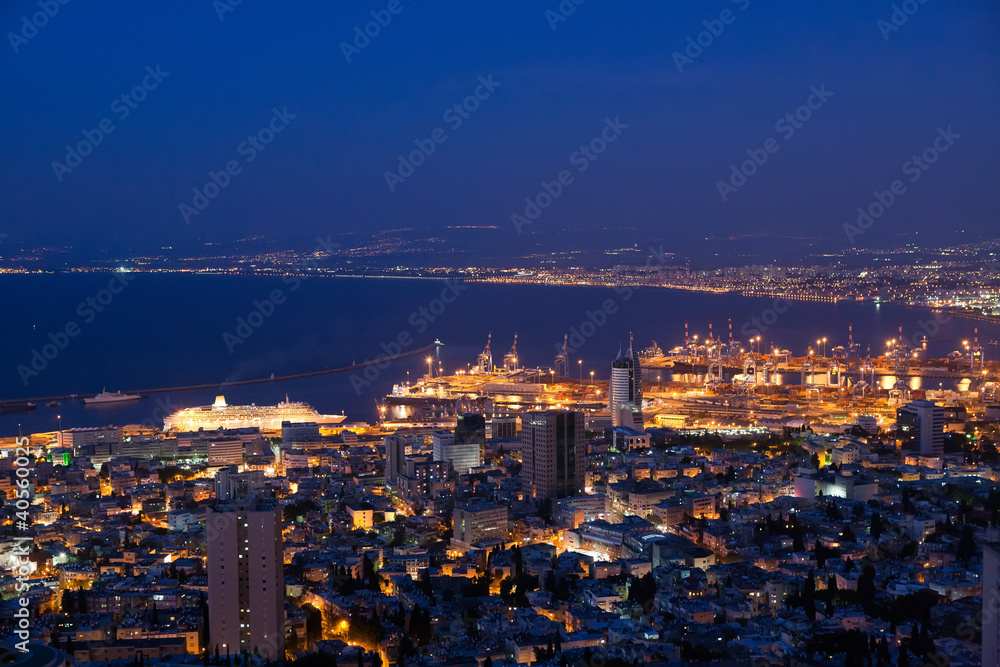 Israel, Meer, Haifa,