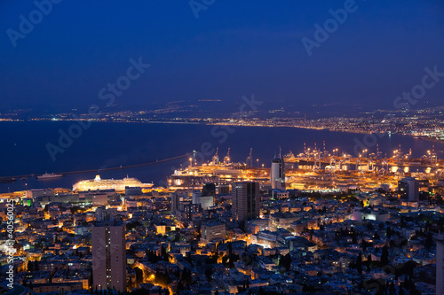 Israel, Meer, Haifa,