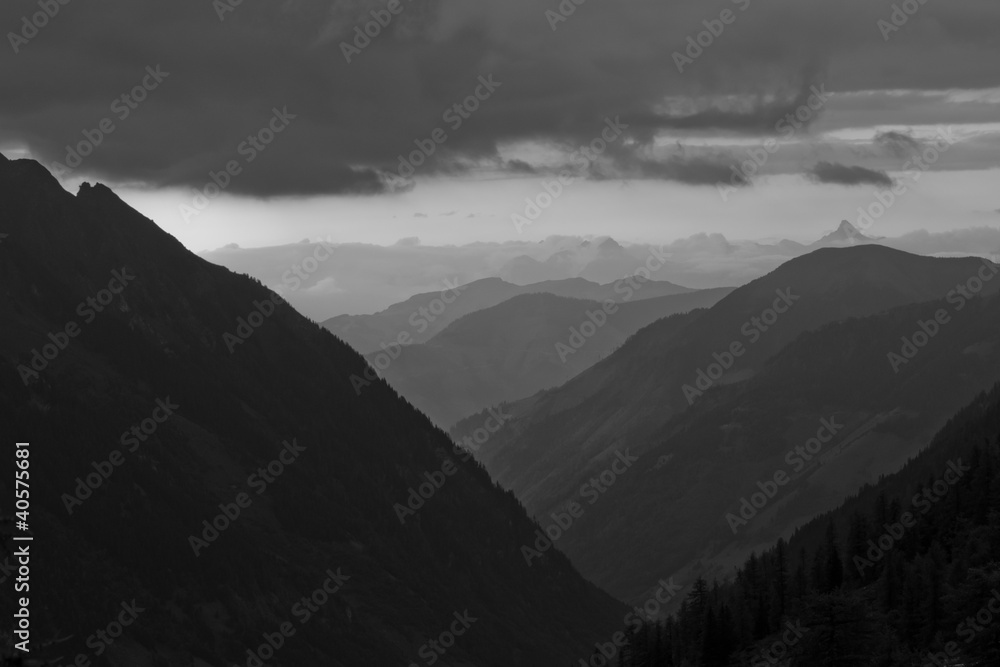 Alps view from Grossglockner High Alpine Road Alps view from Grossglockner High Alpine Road