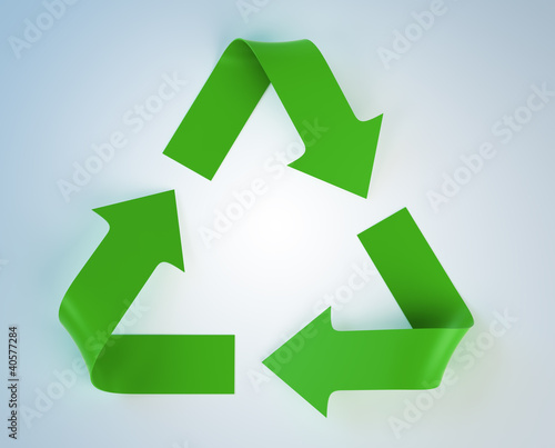 Wallpaper Mural recycling symbol Torontodigital.ca