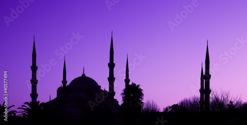 Blue Mosque in Istanbul, Turkey