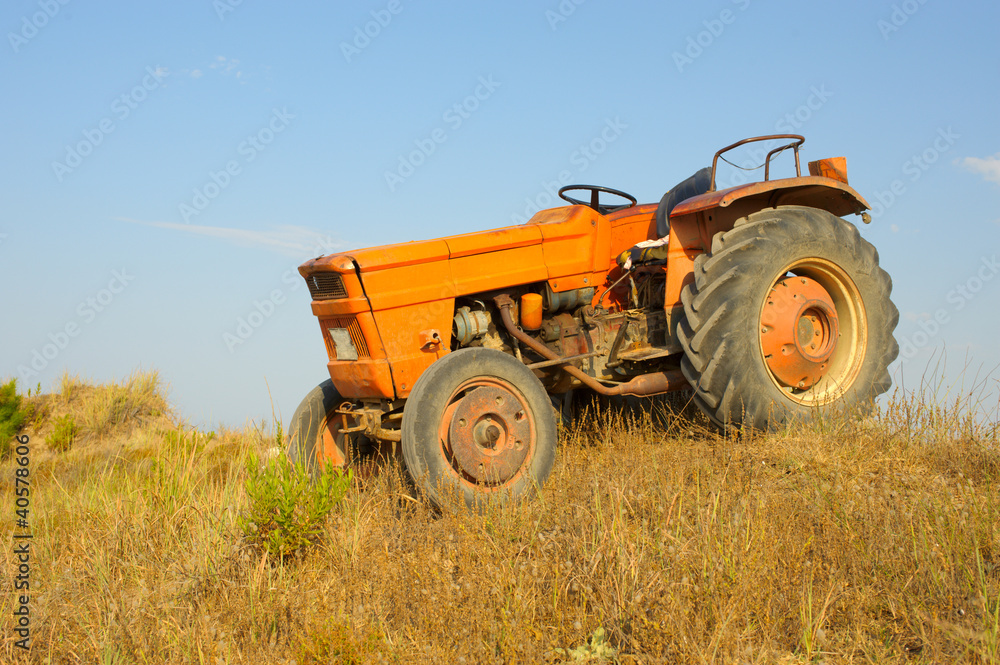 Obraz premium tractor