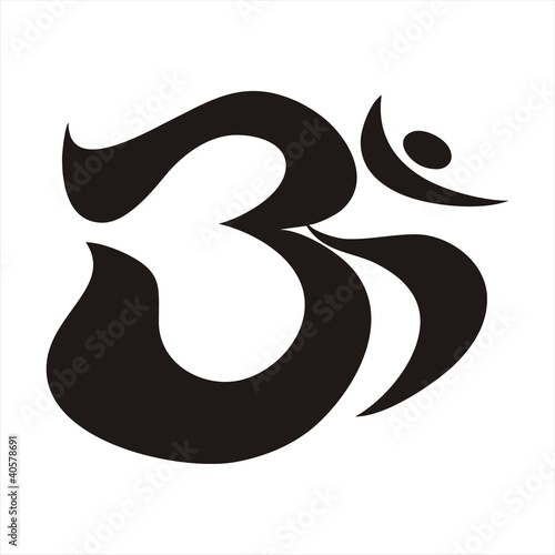 Aum syllable, Hinduism, Rajasthan, India