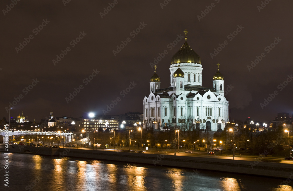 Moscow, cathedral of Jesus Christ Saviour