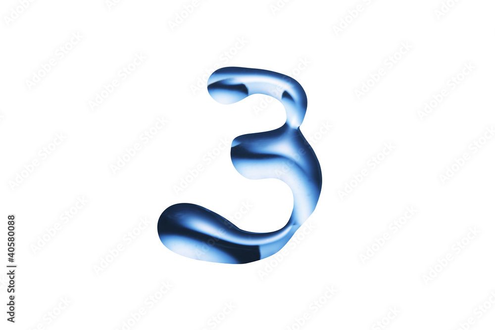 液体の文字 液体の文字