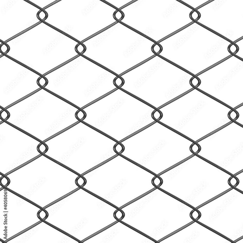 3d render of wire fence 3d render of wire fence
