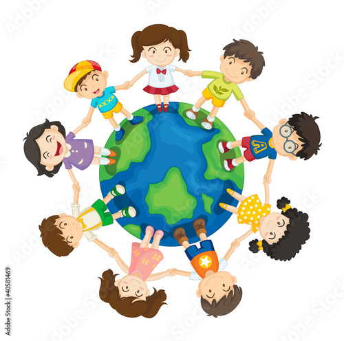 Kids around the world