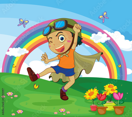 boy playing