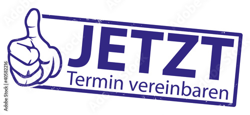stempel daumen hoch jetzt termin vereinbaren