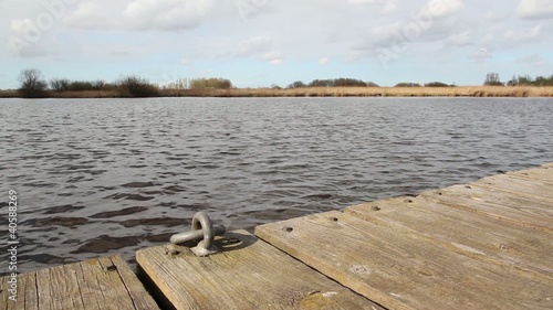Lake view from a jetty