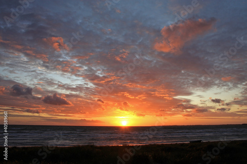 sunset in Denmark © Jenny Thompson