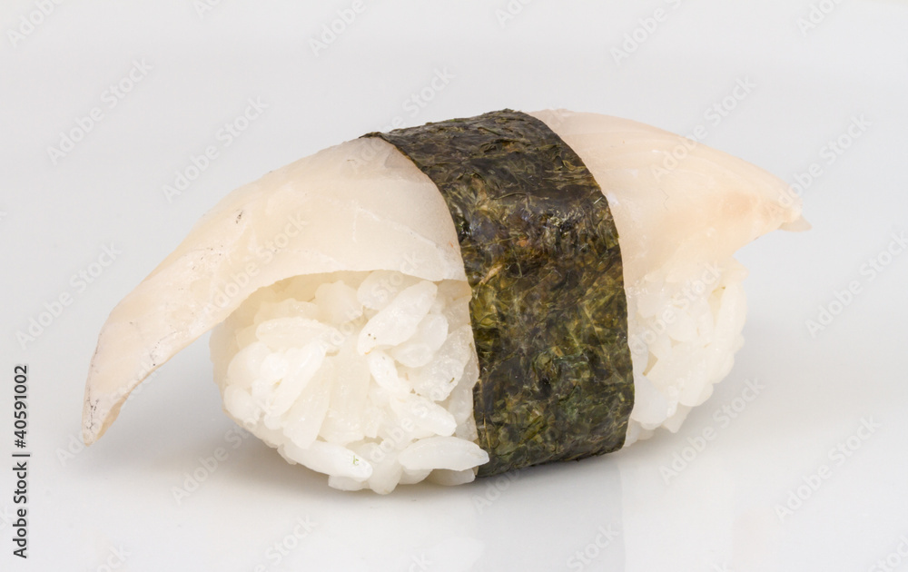 White fish sushi White fish sushi