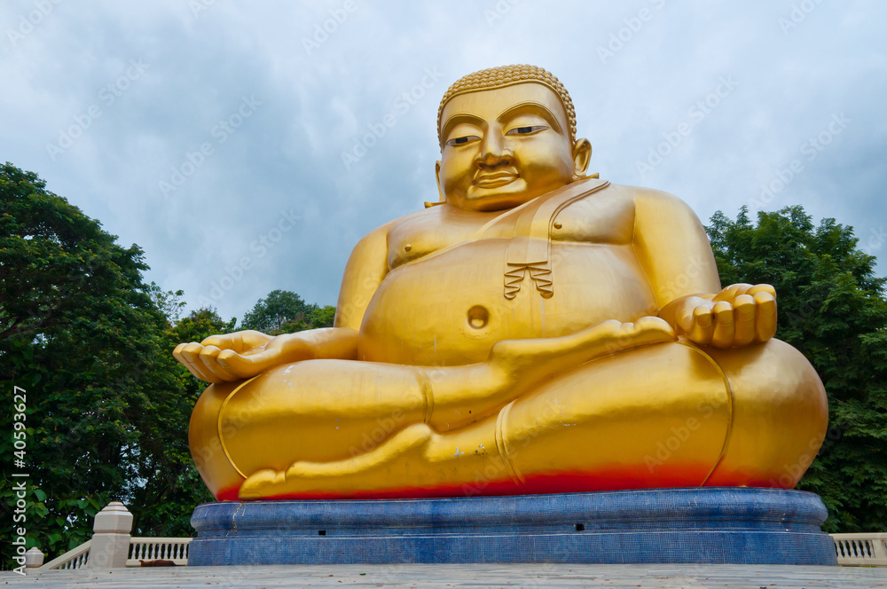 Good luck smiling Buddha, Chinese style