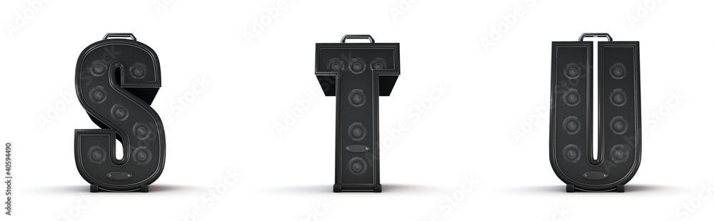 Amplifier alphabet S T U