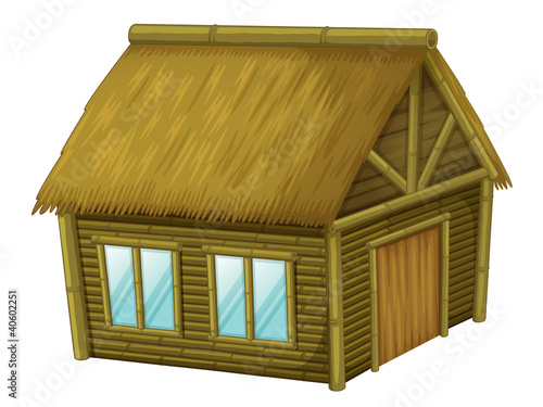Cartoon hut