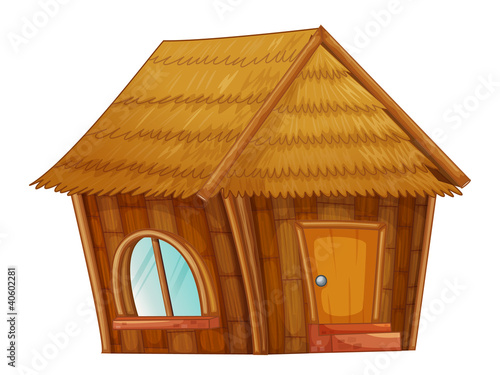 Cartoon hut