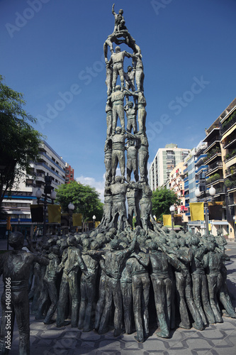 Human Towers monument photo