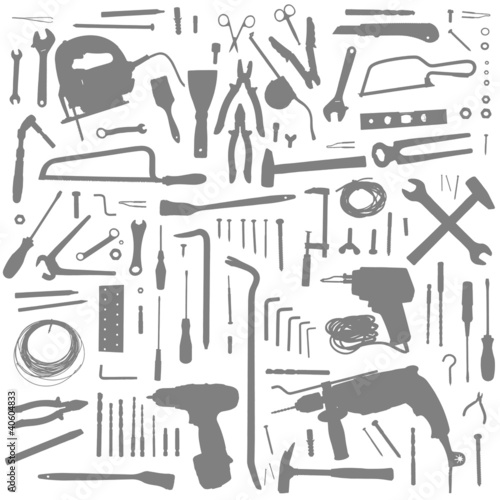 Construction tools pattern