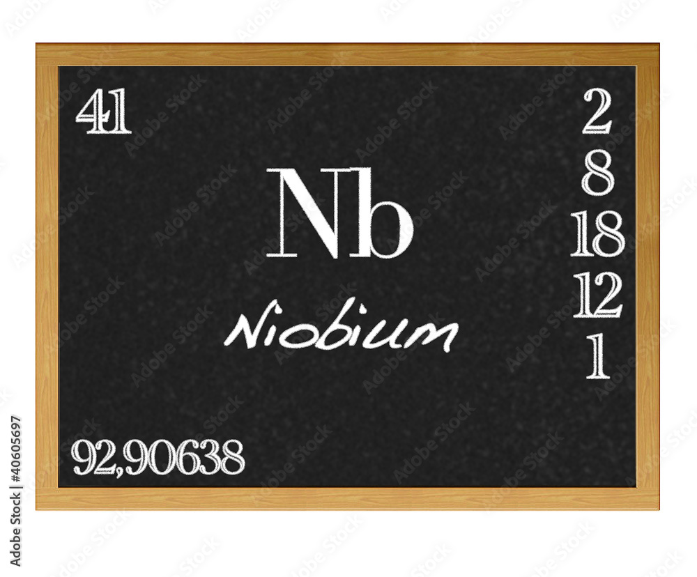 Fototapeta premium Niobium.