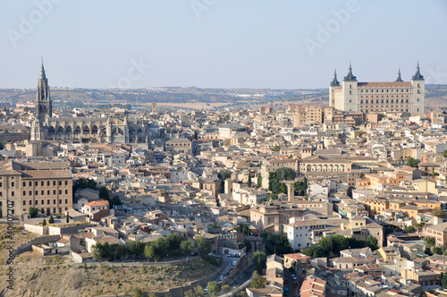 Vista panorámica de Toledo (España)