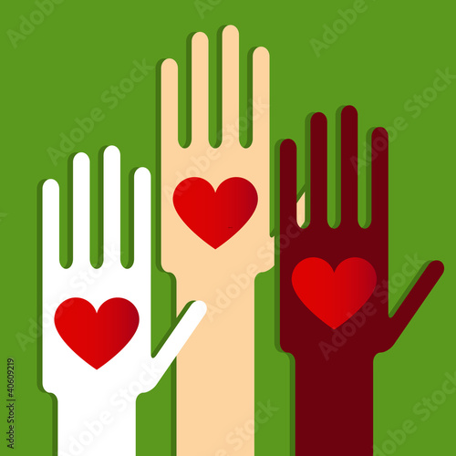 Hands with love