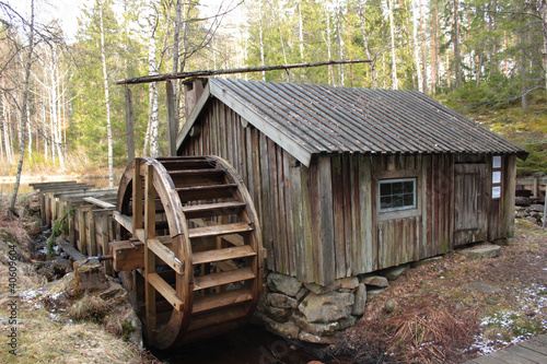 A watermill in the Swedish country