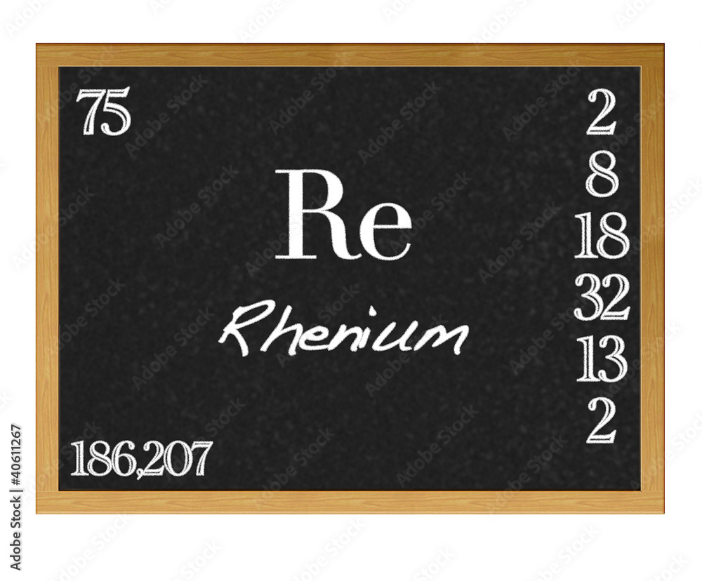 Fototapeta premium Rhenium.