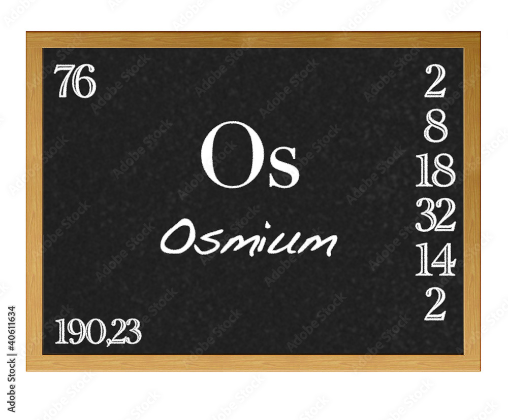 Fototapeta premium Osmium.