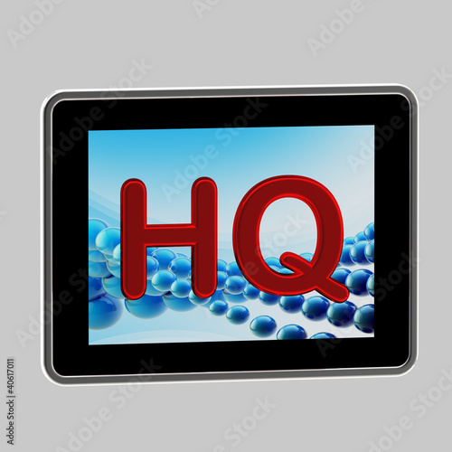 HQ high quality icon as a p...