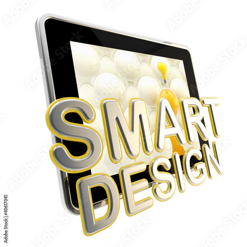 Flat pad screen as a smart ...