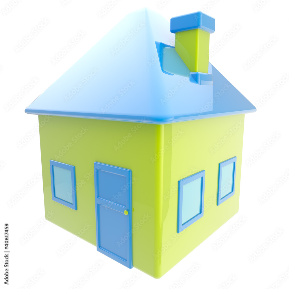 House simple glossy emblem isolated House simple glossy emblem isolated