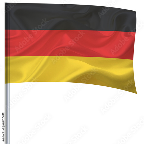 Waving flag small - Germany