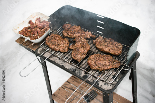 BBQ during the winter