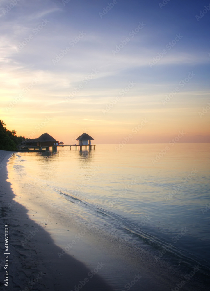Perfect beach on the Maldives (Malediven) Perfect beach on the Maldives (Malediven)
