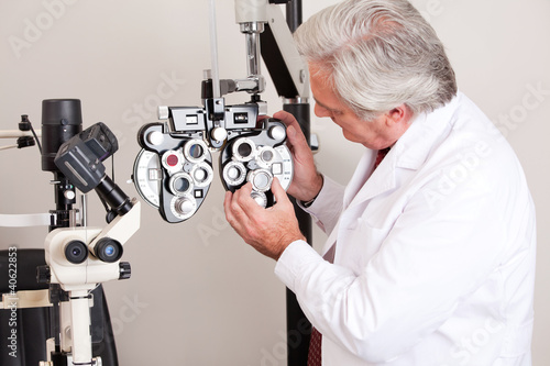 Doctor in Ophthalmology Clinic photo