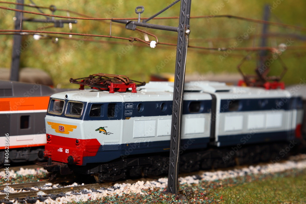 Naklejka premium locomotiva