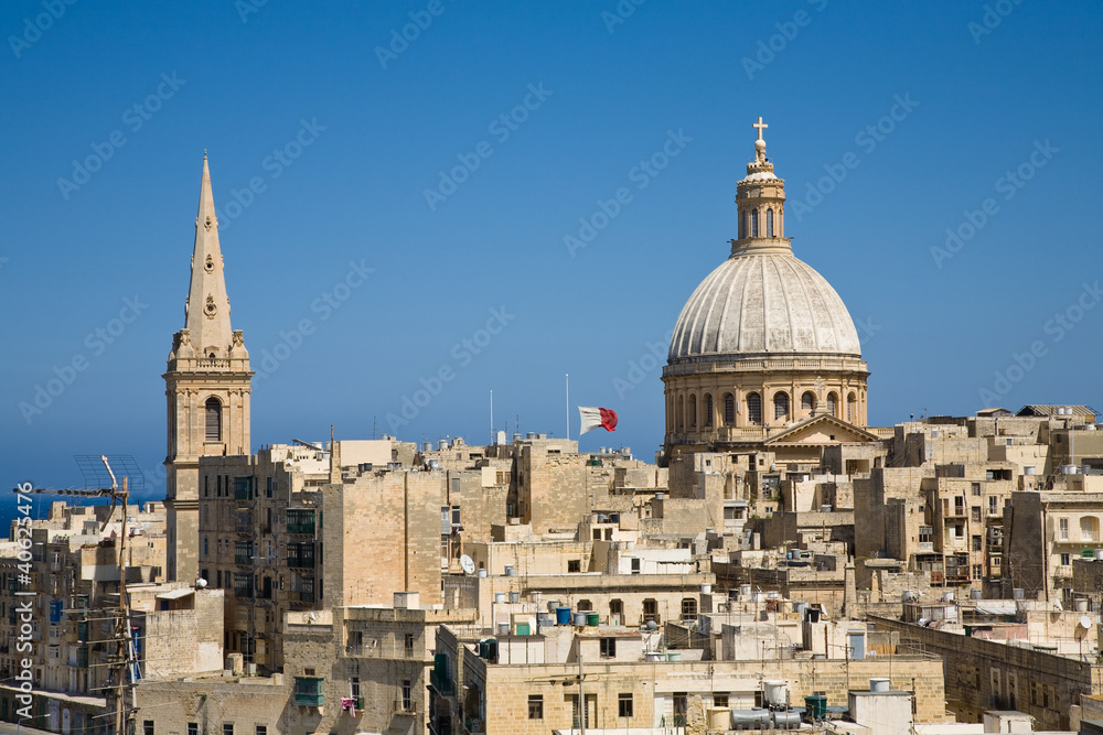 Skyline, Valletta