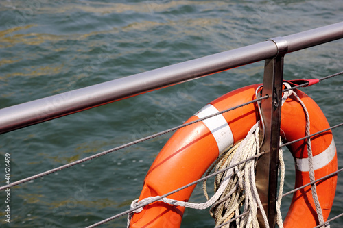 Orange Lifebuoy